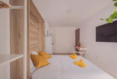 Cama o camas de una habitación en wood 4