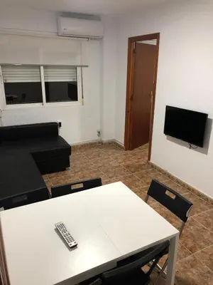 Una televisión o centro de entretenimiento en Alojamiento entero céntrico