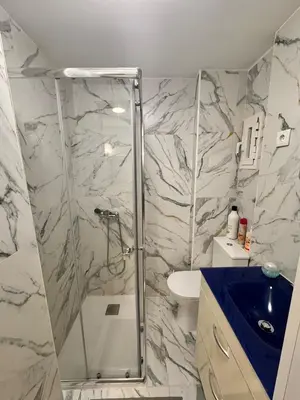 Un baño de Apartamento Ile Valleca Madrid