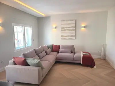 Zona de estar de Spectacular flat for 8 pax near Puerta del Sol - Alcala