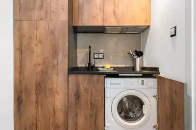 Una cocina o zona de cocina en Charming flat in Madrid Rio - Monedero