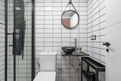 Un baño de Charming flat in Madrid Rio - Monedero