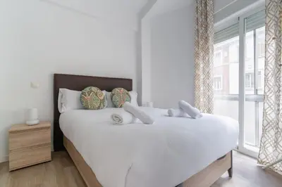 Cama o camas de una habitación en Central cozy - 1Bedroom 1Bathroom -Sol