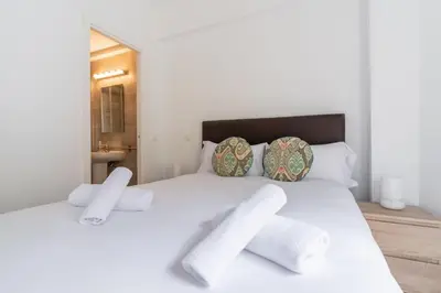 Cama o camas de una habitación en Central cozy - 1Bedroom 1Bathroom -Sol