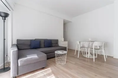 Zona de estar de Central cozy - 1Bedroom 1Bathroom -Sol
