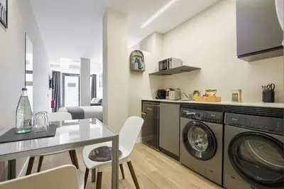 Una cocina o zona de cocina en Dobo Madrid Río