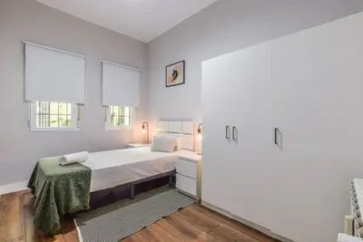 Cama o camas de una habitación en AH- Diseño y alma madrileña cerca a Plaza Mayor