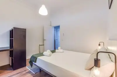 Cama o camas de una habitación en AH- Diseño y alma madrileña cerca a Plaza Mayor