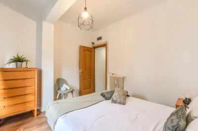 Cama o camas de una habitación en AH -Tu piso ideal en Retiro - Moderno y con estilo