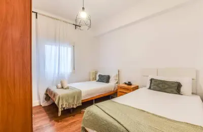 Cama o camas de una habitación en AH -Tu piso ideal en Retiro - Moderno y con estilo