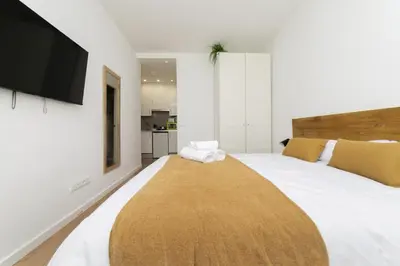 Cama o camas de una habitación en Luxury V - Ferga Suites
