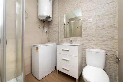 Un baño de Luxury V - Ferga Suites