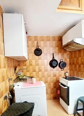 Una cocina o zona de cocina en Habitación privada en apartamento compartido