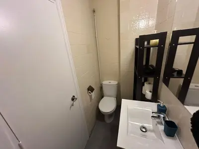 Un baño de Habitaciones en Ferrocarril