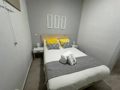 Cama o camas de una habitación en Riva 2