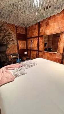 Cama o camas de una habitación en Plaza Opera Home