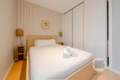Cama o camas de una habitación en Leon Urban Suites