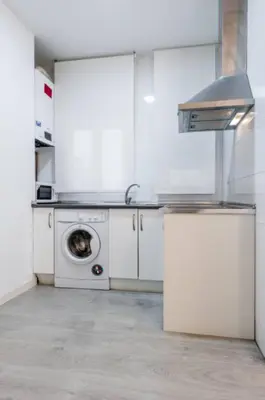 Una cocina o zona de cocina en AH - Atocha Loft con encanto - Diseño y localización top