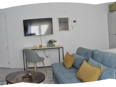 Zona de estar de Fantastic Studio in Puerta del Sol