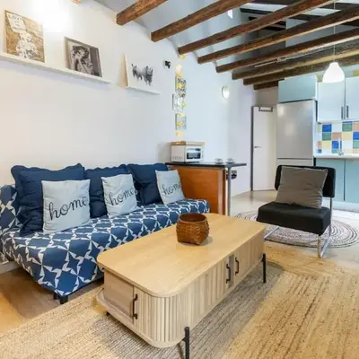 Temporary 2-bedroom apartment in Madrid Centro AMP964