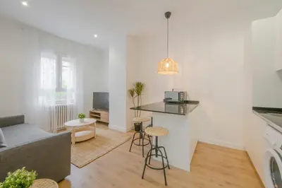 Una cocina o zona de cocina en Estilo con parking para 4, vive La Latina