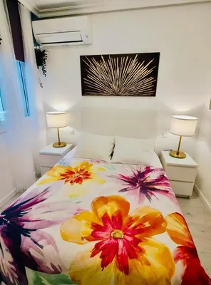 Cama o camas de una habitación en En PLENO CENTRO - Especial para GRUPOS o FAMILIAS - GRAN VÍA - CALLAO - SOL - PLAZA ESPAÑA