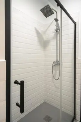 Un baño de Nice apartment in Prosperidad - D1