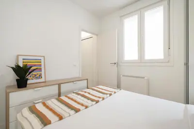 Cama o camas de una habitación en Nice apartment in Prosperidad - D1