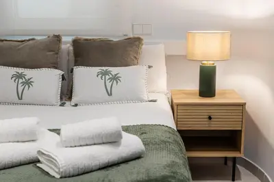 Cama o camas de una habitación en Waou Urban Home Chamberi