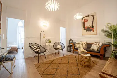 Zona de estar de Luxury Malasaña by Hogar 4