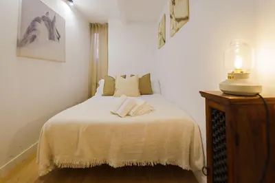 Cama o camas de una habitación en Apartament Antonio Leyva