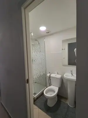 Un baño de Hostal Mayor Plaza