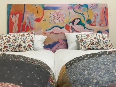 Cama o camas de una habitación en Girasol