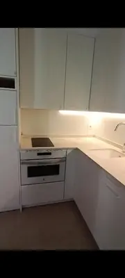 Una cocina o zona de cocina en Piso reformado de Lujo de 2 dormitorios y 2 baños