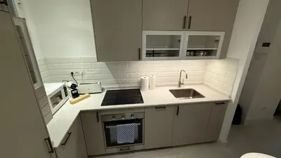 Una cocina o zona de cocina en Stylish Haven in Chic Salamanca