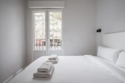 Cama o camas de una habitación en Bright modern - 3Bedrooms 3Bathrooms -Salamanca