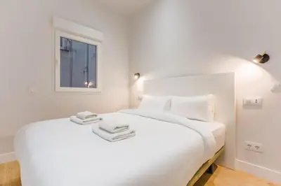 Cama o camas de una habitación en Bright modern - 3Bedrooms 3Bathrooms -Salamanca