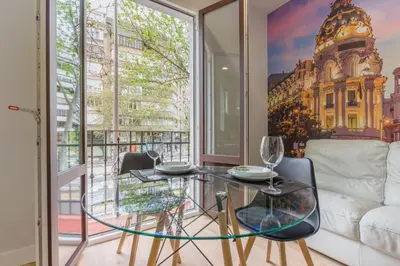Zona de estar de Bright modern - 3Bedrooms 3Bathrooms -Salamanca