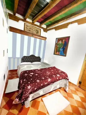 Cama o camas de una habitación en CARRETAS Puerta del SOL TPH