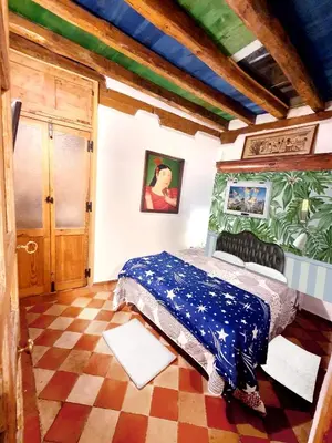 Cama o camas de una habitación en CARRETAS Puerta del SOL TPH