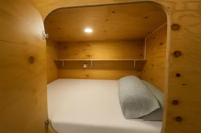 Cama o camas de una habitación en Cubik Rooms