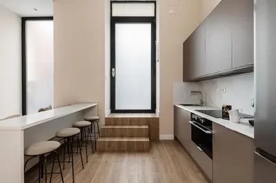 Una cocina o zona de cocina en Waou Essence V Antón Martín