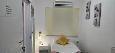 Un baño de Habitaciones Gran Via