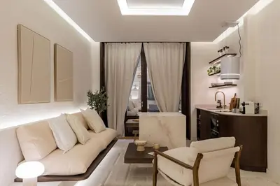 Zona de estar de En el Corazón de Madrid de los Austrias