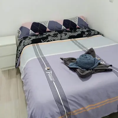 Cama o camas de una habitación en Madrid Stay