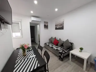 Zona de estar de Madrid Stay