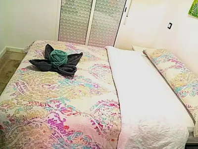 Cama o camas de una habitación en Madrid Stay