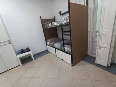 Cama o camas de una habitación en Hostel La Latina