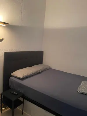 Cama o camas de una habitación en Hostel La Latina