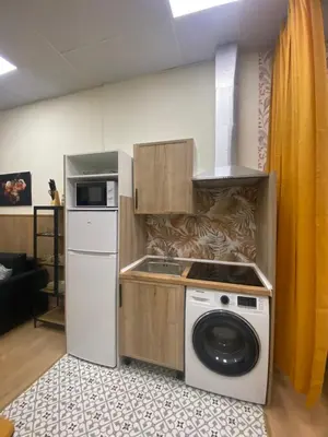 Una cocina o zona de cocina en Bodegón